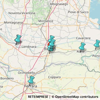Mappa Via Montenero, 45100 Rovigo RO, Italia (23.08154)