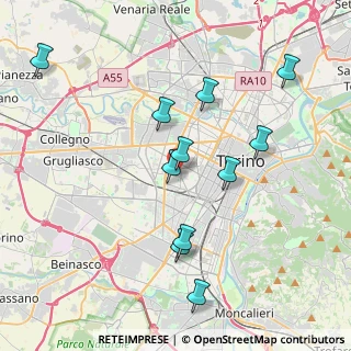 Mappa Via Caraglio, 10141 Torino TO, Italia (3.94364)