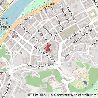 Mappa Via Villa della Regina, 19, 10131 Torino, Torino (Piemonte)