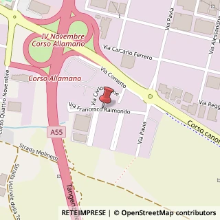 Mappa Via Francesco Raimondo, 30B, 10090 Rivoli, Torino (Piemonte)