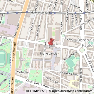 Mappa Via Vincenzo Lancia, 39, 10141 Torino, Torino (Piemonte)