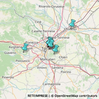Mappa Via Santarosa Santorre, 10131 Torino TO, Italia (12.52)