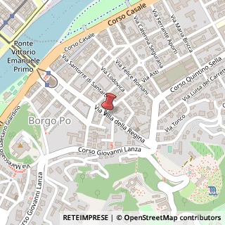 Mappa Via Villa della Regina, 14, 10131 Torino, Torino (Piemonte)