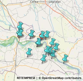 Mappa Via Cordelia, 45032 Bergantino RO, Italia (6.23056)