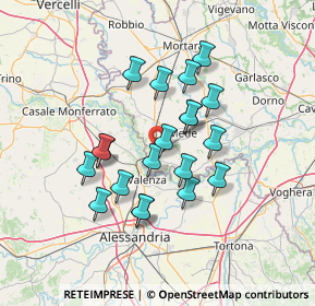 Mappa Via Frascarolo, 27030 Frascarolo PV, Italia (11.6755)