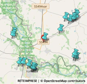 Mappa Via Frascarolo, 27030 Frascarolo PV, Italia (5.592)