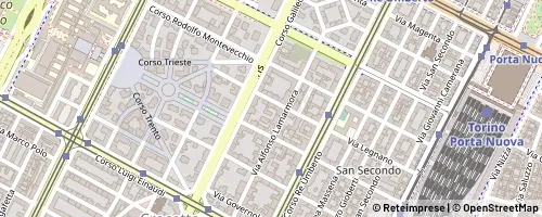 Mappa Turin
