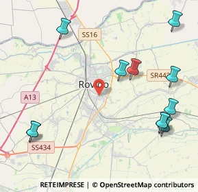 Mappa Via Bedford, 45100 Rovigo RO, Italia (5.37909)