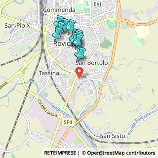 Mappa Via Bedford, 45100 Rovigo RO, Italia (0.985)