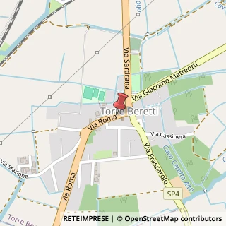 Mappa Piazza Antelminelli, 8, 27030 Torre Beretti e Castellaro, Pavia (Lombardia)