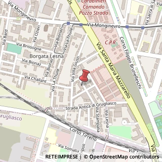 Mappa Via Gaetano Casati, 8/B, 10142 Torino, Torino (Piemonte)