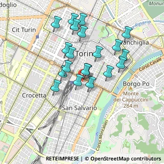 Mappa Via Goito, 10125 Torino TO, Italia (0.832)