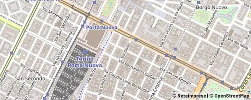Mappa Torino
