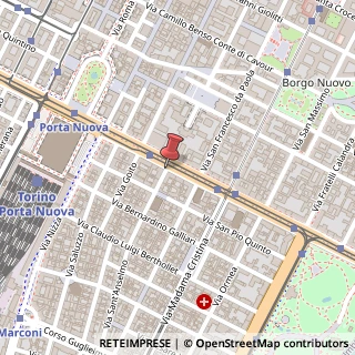 Mappa Via Sant'Anselmo,  2, 10125 Torino, Torino (Piemonte)