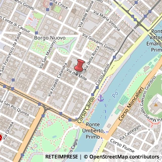 Mappa Via dei Mille, 48, 10123 Torino, Torino (Piemonte)