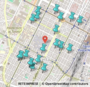 Mappa Via Giuseppe Galliano, 10129 Torino TO, Italia (0.554)
