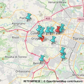 Mappa , 10095 Grugliasco TO, Italia (3.20077)