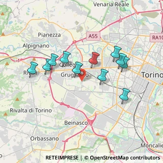 Mappa , 10095 Grugliasco TO, Italia (3.38818)