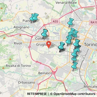 Mappa , 10095 Grugliasco TO, Italia (3.98895)