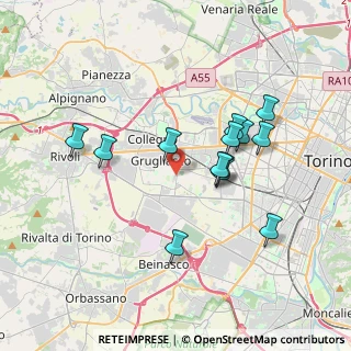 Mappa , 10095 Grugliasco TO, Italia (3.37846)