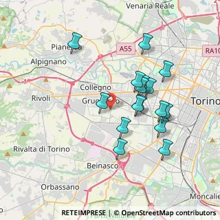 Mappa , 10095 Grugliasco TO, Italia (3.40875)