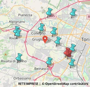 Mappa , 10095 Grugliasco TO, Italia (4.38231)