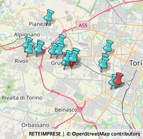 Mappa , 10095 Grugliasco TO, Italia (3.30944)