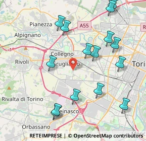 Mappa , 10095 Grugliasco TO, Italia (4.61)