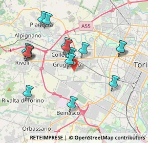 Mappa , 10095 Grugliasco TO, Italia (4.02938)