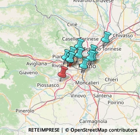Mappa , 10095 Grugliasco TO, Italia (6.33083)