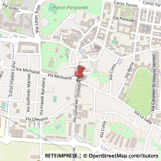 Mappa Via Generale Giuseppe Perotti, 76, 10095 Grugliasco, Torino (Piemonte)