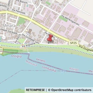 Mappa Via Santa Croce, 15, 45037 Melara, Rovigo (Veneto)