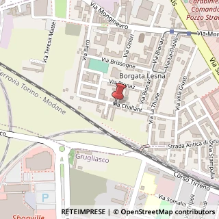 Mappa Via Challant,  25, 10142 Torino, Torino (Piemonte)
