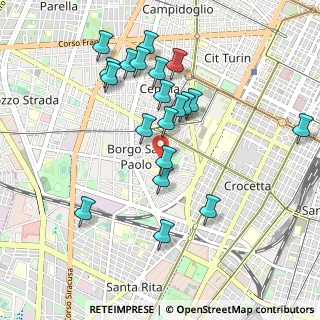 Mappa Via Trinità, 10141 Torino TO, Italia (0.9475)