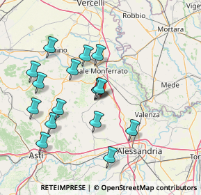 Mappa Strada Provinciale, 15030 Terruggia AL, Italia (14.6325)