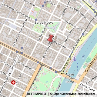 Mappa Via Fratelli Calandra, 6, 10123 Torino, Torino (Piemonte)