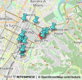 Mappa Via Vittorio Amedeo Gioanetti, 10100 Torino TO, Italia (1.62)