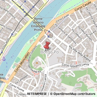 Mappa Via Vittorio Amedeo Gioanetti, 7/a, 10100 Torino, Torino (Piemonte)