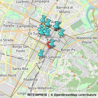 Mappa Via Mompatero, 10125 Torino TO, Italia (1.42538)