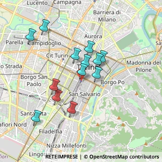 Mappa Stazione di Torino Porta Nuova, 10125 Torino TO, Italia (1.66846)