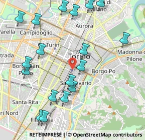 Mappa Via Mompatero, 10125 Torino TO, Italia (2.45778)