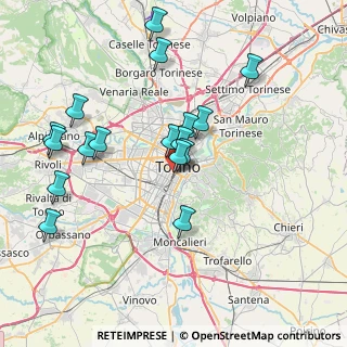 Mappa Stazione di Torino Porta Nuova, 10125 Torino TO, Italia (7.74353)