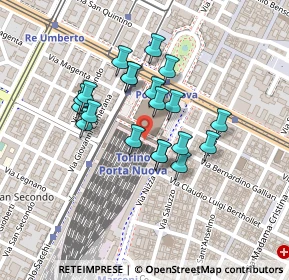 Mappa Via Mompatero, 10125 Torino TO, Italia (0.175)