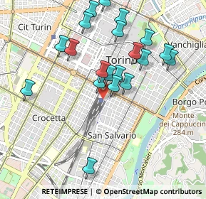 Mappa Via Mompatero, 10125 Torino TO, Italia (0.957)