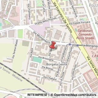 Mappa Via Ozieri, 13, 10142 Torino, Torino (Piemonte)
