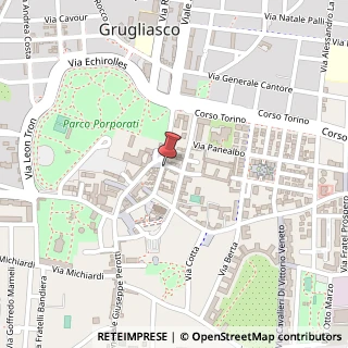 Mappa Piazza Guglielmo Marconi, 11, 10095 Grugliasco, Torino (Piemonte)