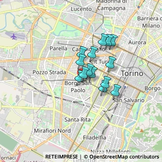 Mappa Via Volvera, 10141 Torino TO, Italia (1.16643)