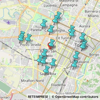 Mappa Via Volvera, 10141 Torino TO, Italia (2.0395)