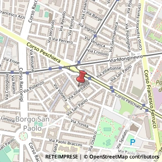 Mappa Via Villarbasse, 26, 10141 Torino, Torino (Piemonte)
