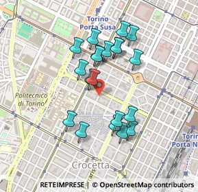 Mappa Via Giovanni Battista Bricherasio, 10129 Torino TO, Italia (0.3935)
